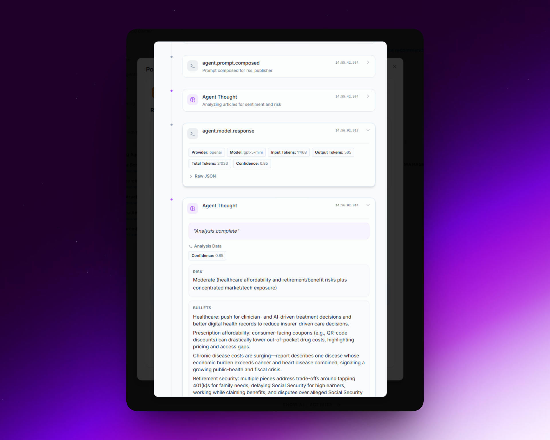 Workflow History
